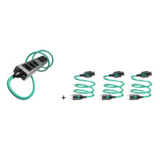 HIFI / HIFI / S�ov� filtr:IsoTek V5 Polaris / Black+4xEvo3 Initium