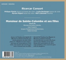 CD / Philippe Pierlot / Monsieur De Sainte Colombie