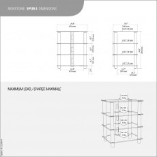 HIFI / HIFI / Hi-Fi stolek / Norstone:Epur 4 / Silver