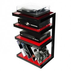 HIFI / HIFI / Hi-Fi stolek / Norstone:Esse Hifi Vinyl / Red / Black