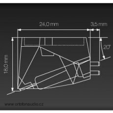 Gramofony / GRAMO / N�hradn� hrot Ortofon Stylus 2M Red