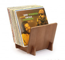 Gramofony / GRAMO / Stojan pro LP desky / Vinyly / Dynavox ST-40 / Walnut