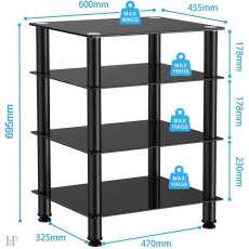 HIFI / HIFI / Hi-Fi stolek / Elektronika Praha:Hifi Rack 1