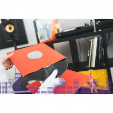 Gramofony / GRAMO / Obal na LP vnitn / erven papr+mikroten / AA / 25ks