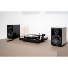 Gramofony / GRAMO / Gramofon Pro-Ject JukeBox E1 HiFi Set Piano Black