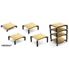 HIFI / HIFI / Hi-Fi stolek / Norstone:Spider Base / Black / 12cm