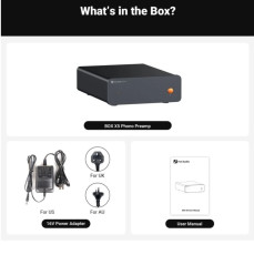 Gramofony / GRAMO / Gramofonov� p�edzesilova� Fosi Audio Box X5