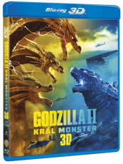 3D Blu-Ray / Blu-ray film /  Godzilla II:Krl monster / 3D+2D Blu-Ray