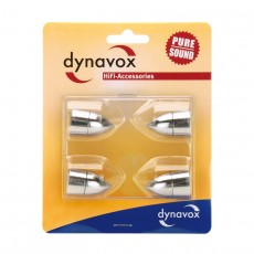 HIFI / HIFI / Hroty antirezonann / Dynavox Absorber A4 / Chrom / 4ks