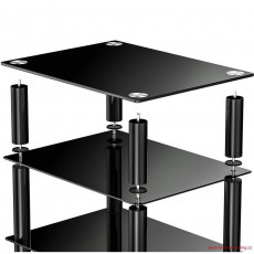 HIFI / HIFI / Hi-Fi stolek / HTP Hifi Rack 2 / Black HIFI / HIFI / Hi-Fi stolek / HTP Hifi Rack 2 / Black