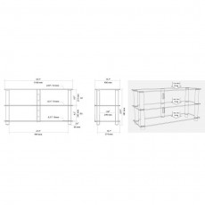 HIFI / HIFI / Hi-Fi stolek / Norstone:Epur 3 / Black