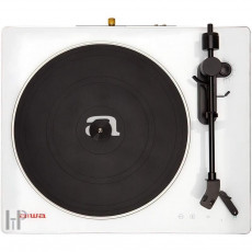 Gramofony / GRAMO / Gramofon Aiwa APX-680BT / Audio Technica AT3600L / White Gramofony / GRAMO / Gramofon Aiwa APX-680BT / Audio Technica AT3600L / White