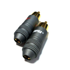 HIFI / HIFI / Konektor Supra RCA-6 S / Koncovky RCA Cinch / 2ks HIFI / HIFI / Konektor Supra RCA-6 S / Koncovky RCA Cinch / 2ks
