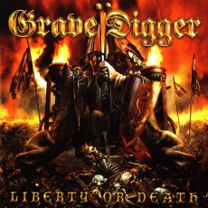LP / Grave Digger / Liberty Or Death / Vinyl / Red Black Splatter