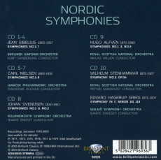 10CD / Various / Nordic Symphonies / 10CD