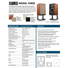 HIFI / HIFI / Repro regálové / KLH Model Three / Anglický ořech / 2ks HIFI / HIFI / Repro regálové / KLH Model Three / Anglický ořech / 2ks