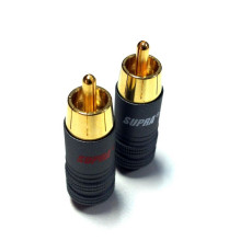 HIFI / HIFI / Konektor Supra RCA-6 S / Koncovky RCA Cinch / 2ks HIFI / HIFI / Konektor Supra RCA-6 S / Koncovky RCA Cinch / 2ks