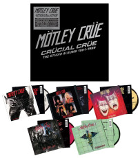 5CD / Motley Crue / Crcial Cre / Studio Albums 1981-1989 / Box / 5CD