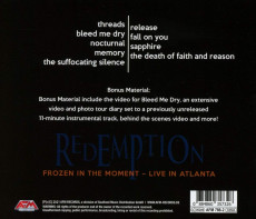 CD/DVD / Redemption / Frozen In The Moment / Reedice 2021 / CD+DVD