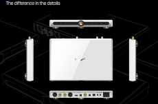 HIFI / HIFI / Streamer / DAC:Matrix X-Sabre 3 / Silver
