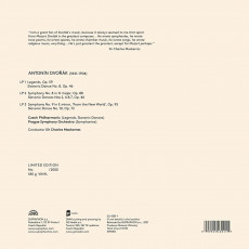 3LP / Dvok Antonn / Symfonie 8 a 9 / Legendy / Slovansk tance / Vinyl