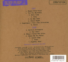 2CD / Deep Purple / Live In Hong Kong 2001 / Digipack / 2CD