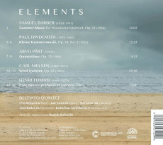 CD / Belfiato Quintet / Elements / Nielsen,Hindemith,Barber,Tomasi..