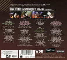 2CD/2DVD / DeVille Mink / Live At Rockpalast 1978 & 1981 / 2CD+2DVD