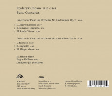 CD / Chopin Fryderyk / Piano Concertos