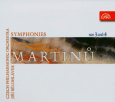 CD / Martin Bohuslav / Symfonie .3,4 / CPO / Blohlvek