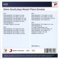 4CD / Gould Glenn / Glenn Gould Plays Mozart / 4CD