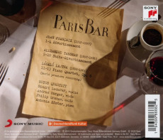 CD / Notos Quartett / Paris Bar-Francaix Tansman Lajtha