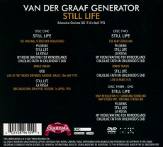 2CD/DVD / Van Der Graaf Generator / Still Life / 2CD+DVD