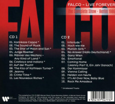 2CD / Falco / Live Forever:Complete Show / Berlin 1986 / 2CD