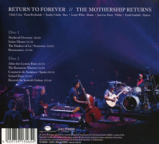 2CD / Return To Forever / Mothership Returns / Digipack / 2CD