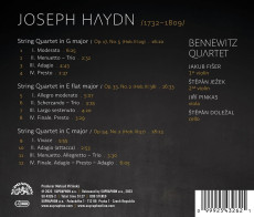CD / Haydn / Smy�cov� kvartety Op.17 / 5,33 / 2,54 / 2 / Bennewitz Quartet