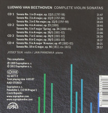 4CD / Beethoven / Violin Sonatas / 4CD