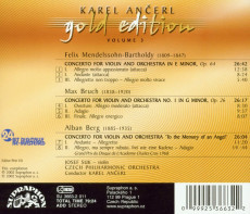 CD / Anerl Karel / Gold Edition Vol.3 / Mendelssohn-Bart.,Bruch,Berg