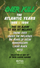 6CD / Overkill / Atlantic Years 1986-1996 / Box Set / 6CD