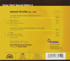 CD / Talich V�clav / Special Edition:5 / Dvo��k