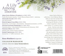 CD / Bla��kov� Hana,Collegium Marianum / Michna:Mari�nsk� Muzika