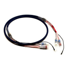Gramofony / GRAMO / Gramofonový kabel:Tesla Sonet Phono Silver / 1m Gramofony / GRAMO / Gramofonový kabel:Tesla Sonet Phono Silver / 1m
