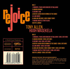 2CD / Allen Tony & Hugh Masekela / Rejoice / Special Edition / 2CD