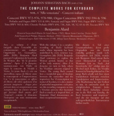 3CD / Alard Benjamin / Bach: The Complete Works For Keyboard... / 3CD