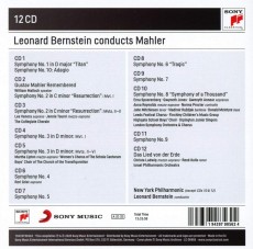 12CD / Bernstein Leonard / Conducts Mahler / 12CD