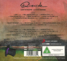 2CD/DVD / Riverside / Lost'n'Found - Live In Tilburg / 2CD+DVD