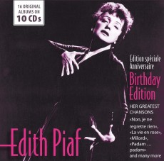 10CD / Piaf Edith / Birthday Edition / 16 Original Albums / 10CD
