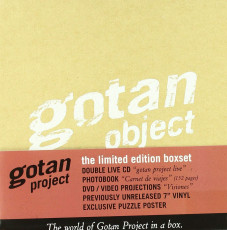 2CD/DVD / Gotan Project / Live Object Box / 2CD+DVD+7"Vinyl