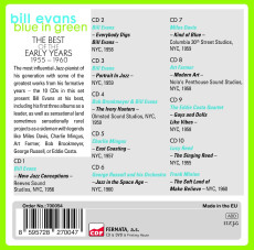 10CD / Evans Bill / Bill Evans:Blue In Green / Box / 10CD