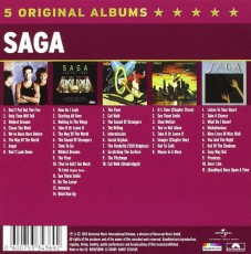 5CD / Saga / 5 Original Albums Vol.1 / 5CD